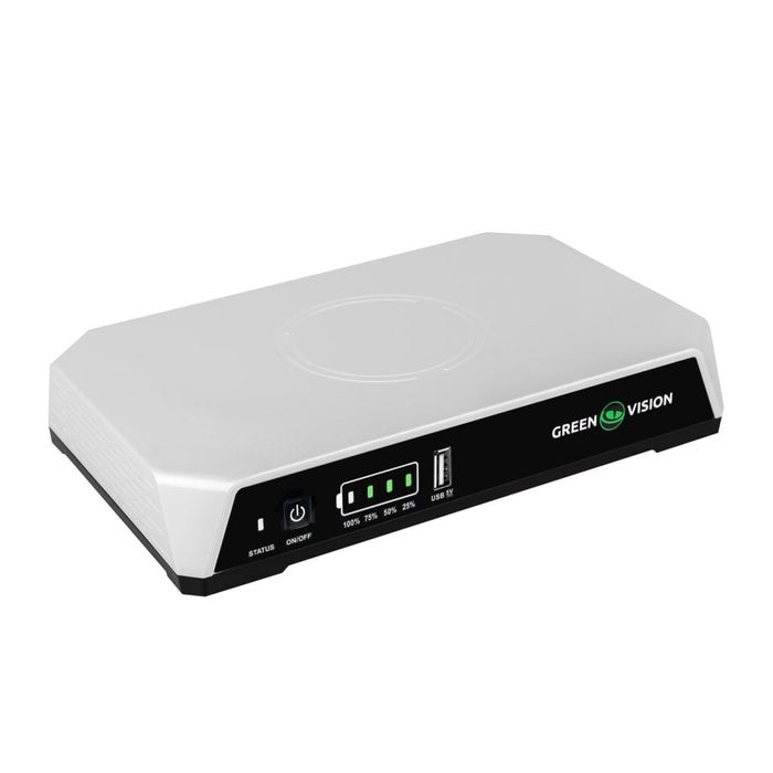 GreenVision GV-704-UPS-DC20-40W (POE 24/48) 20000mAh ДБЖ для роутерів