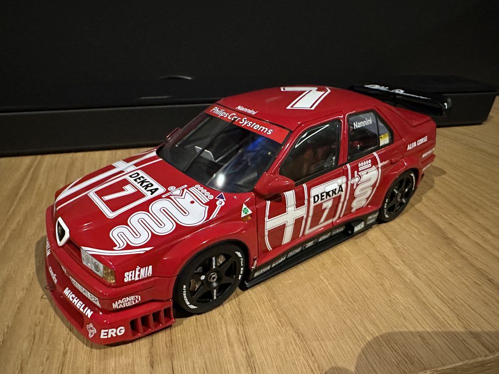 Autoart Alfa Romeo 155 V6 TI DTM Winner 1993 Nannini #7