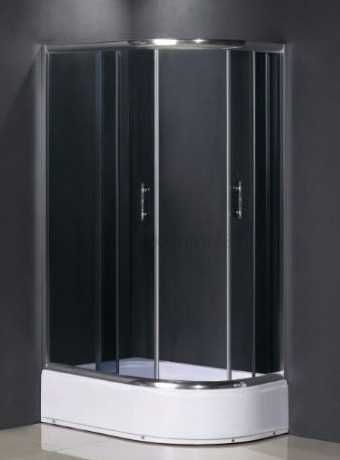 Kabina prysznicowa z brodzikiem 120x80 Lewa