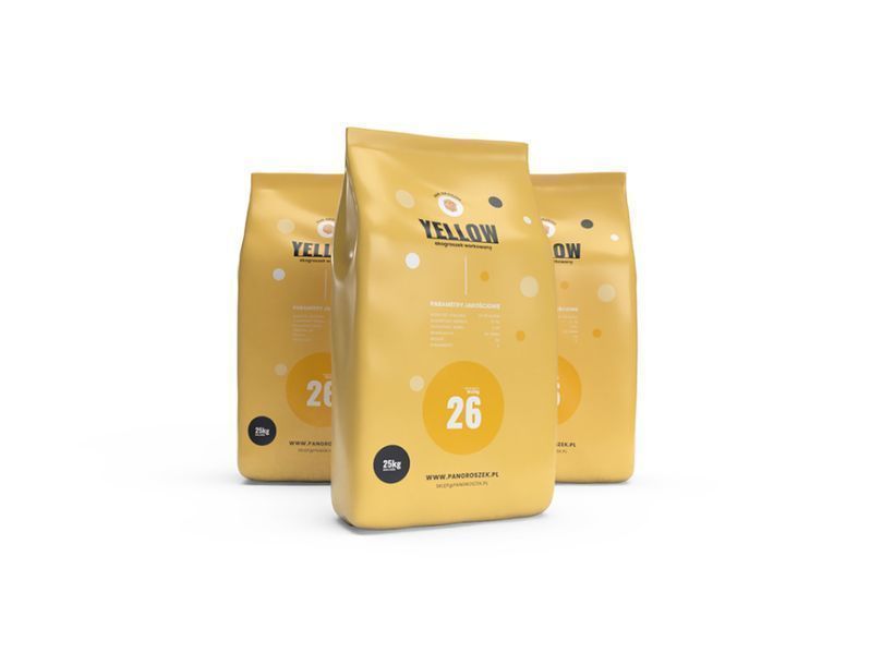 Węgiel groszek, workowany YELLOW 26MJ/kg - suchy, darmowa dostawa!