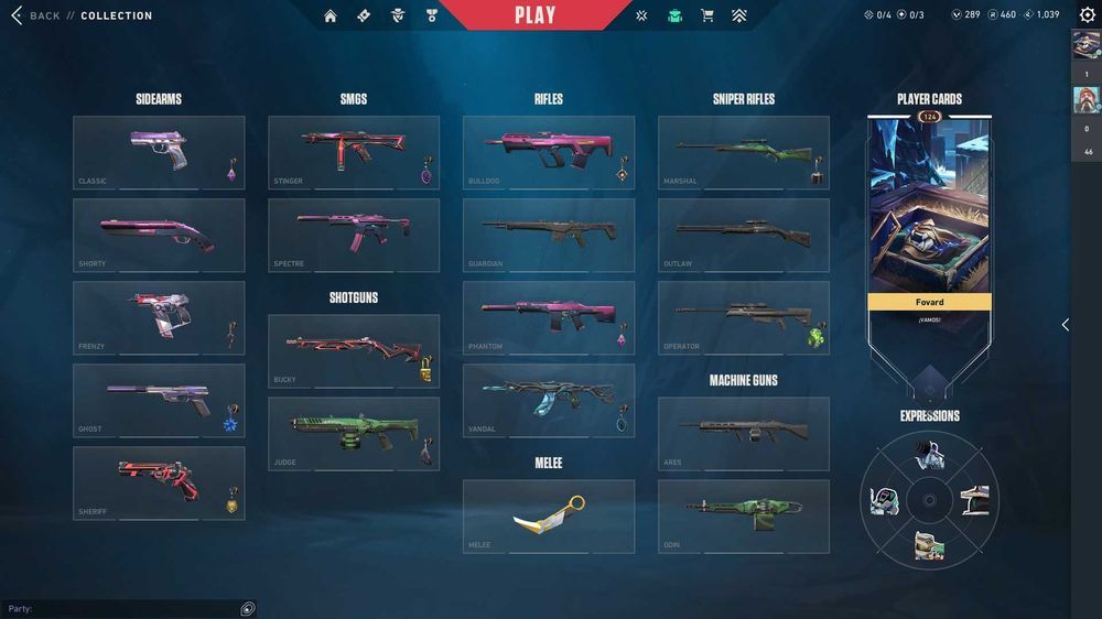 аккаунт Valorant