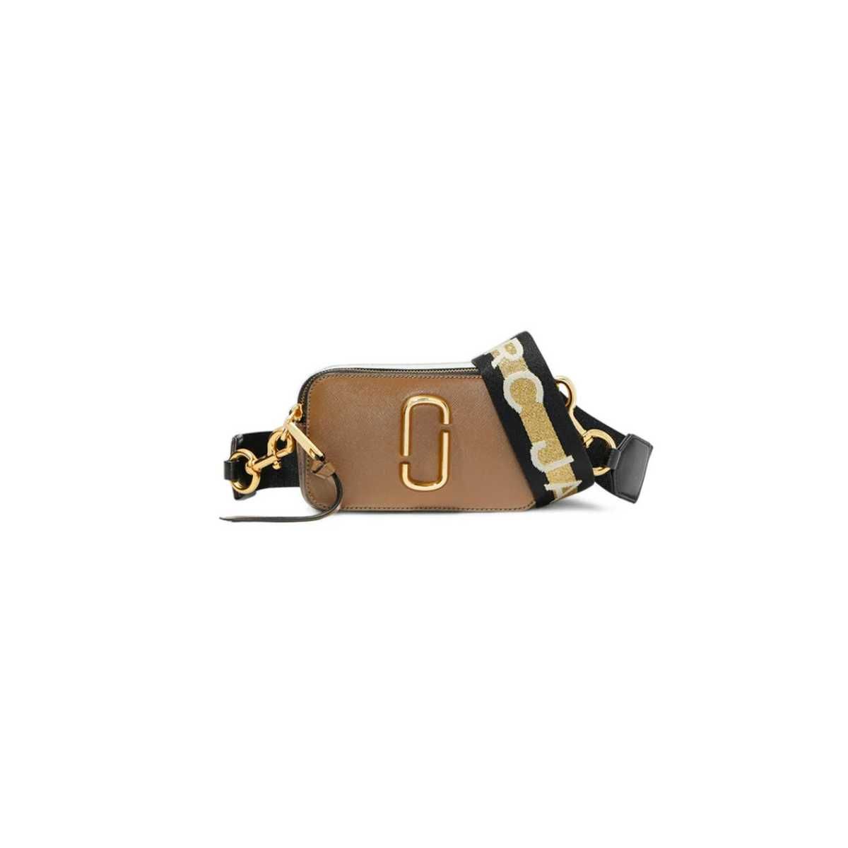 Сумка Marc Jacobs The Snapshot Logo Strap French Grey Multi