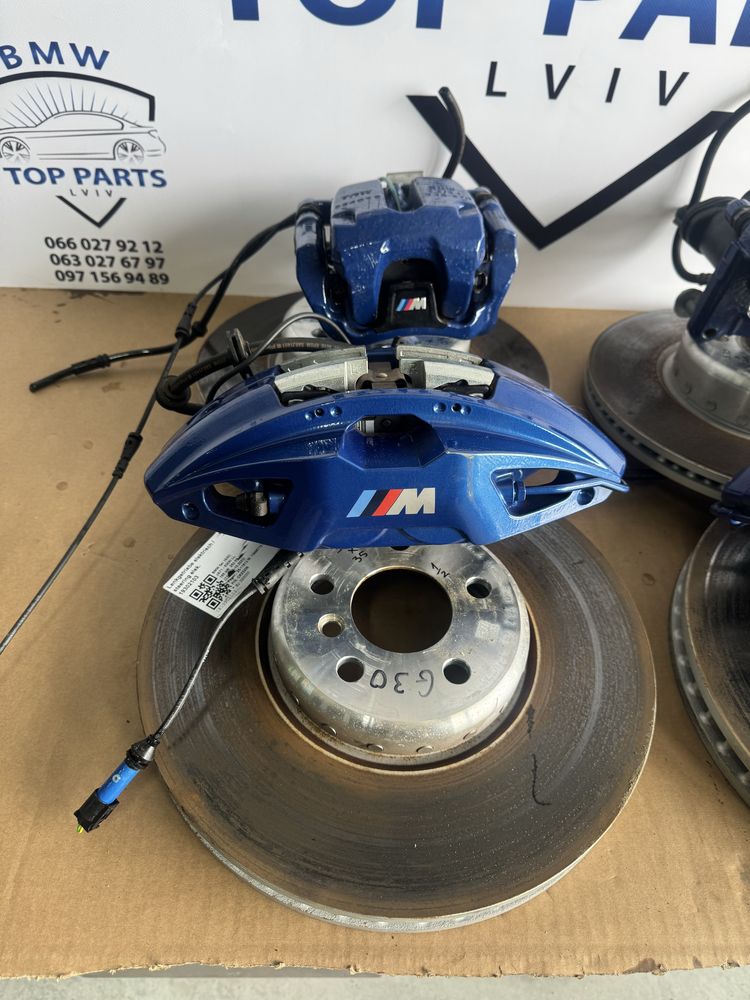 M perfomance g30 g01 348x35 гальма тормоза бліни диски г01 г30 330х25