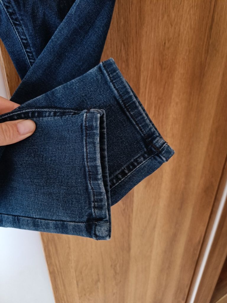 Jeansy topshop jamie W32 L30