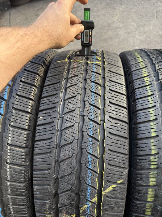 Шины БУ 215 65 R 16 C continental vancowinter зима грузовая