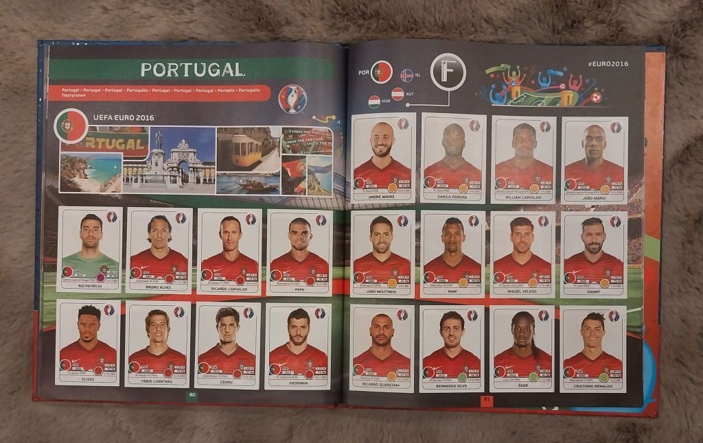 Euro 2016 Caderneta completa