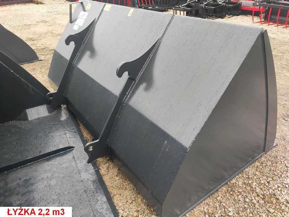 mocna ŁYŻKA pojemnościowa objętościowa do ładowarki Manitou JCB Merlo