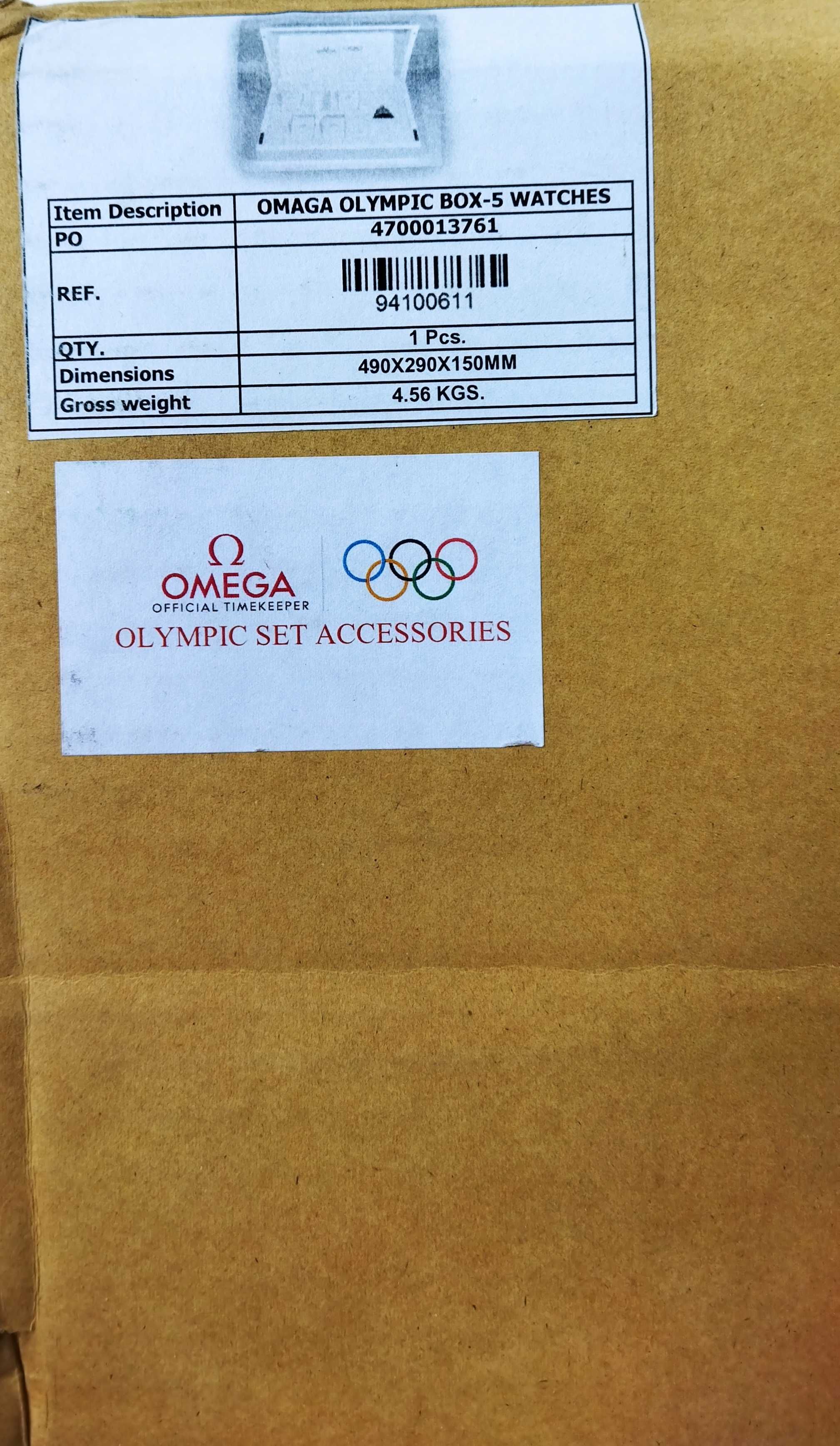 Omega Seamaster Planet Ocean Olympic 522.32.40.20.04.001 zegarek