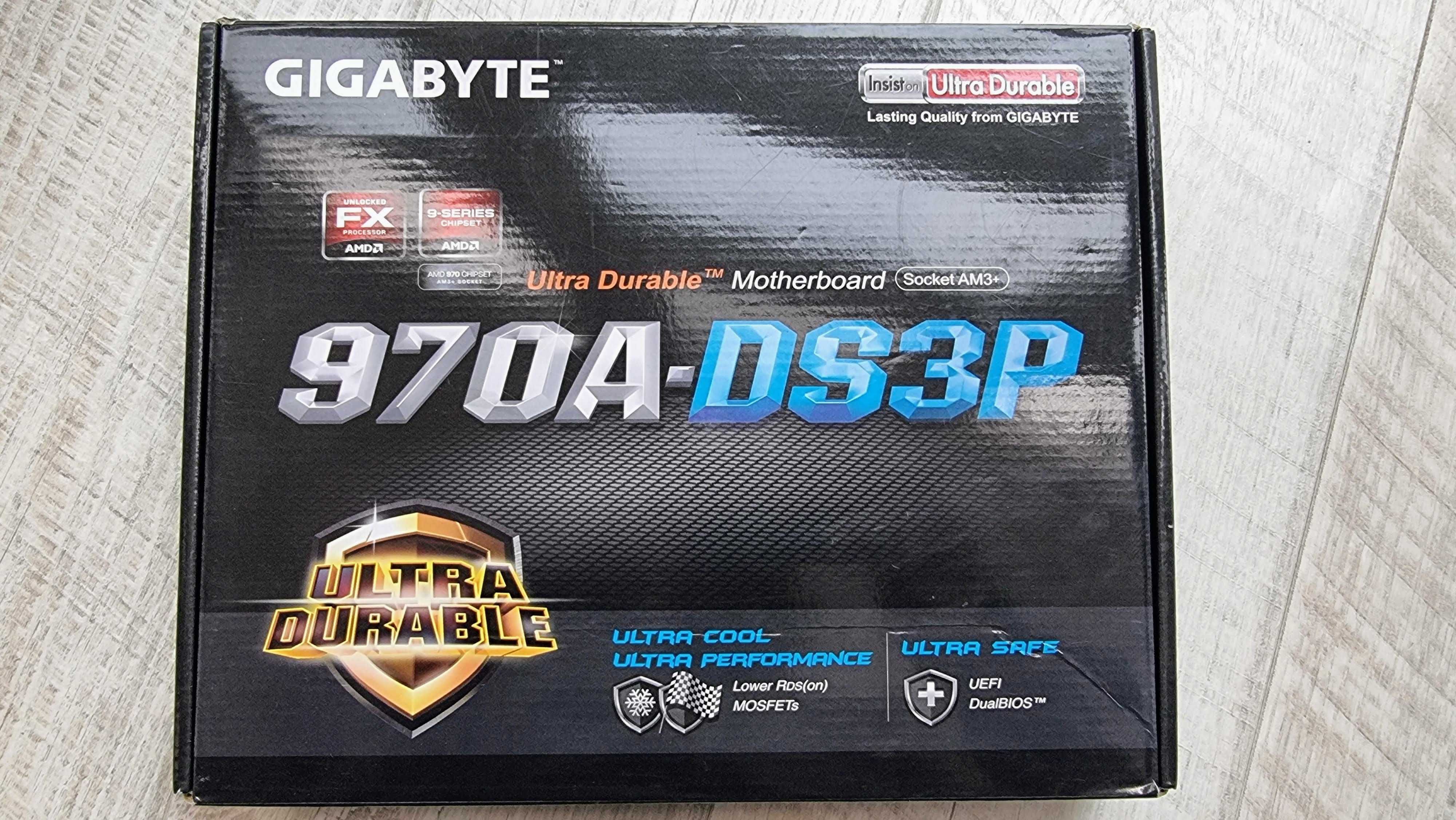 ПК материнка GA-970A-DS3P + процесор AMD FX 8320e+Кулер +пам'ять 20 gb