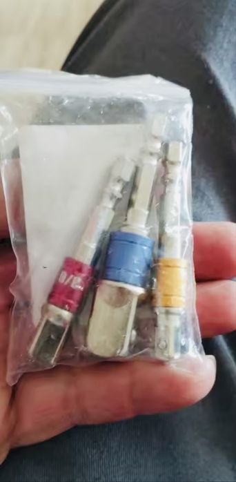 Адаптер з хвостовиком ударного шуруповерта з хвостовиком 1/4 3/8 1/2