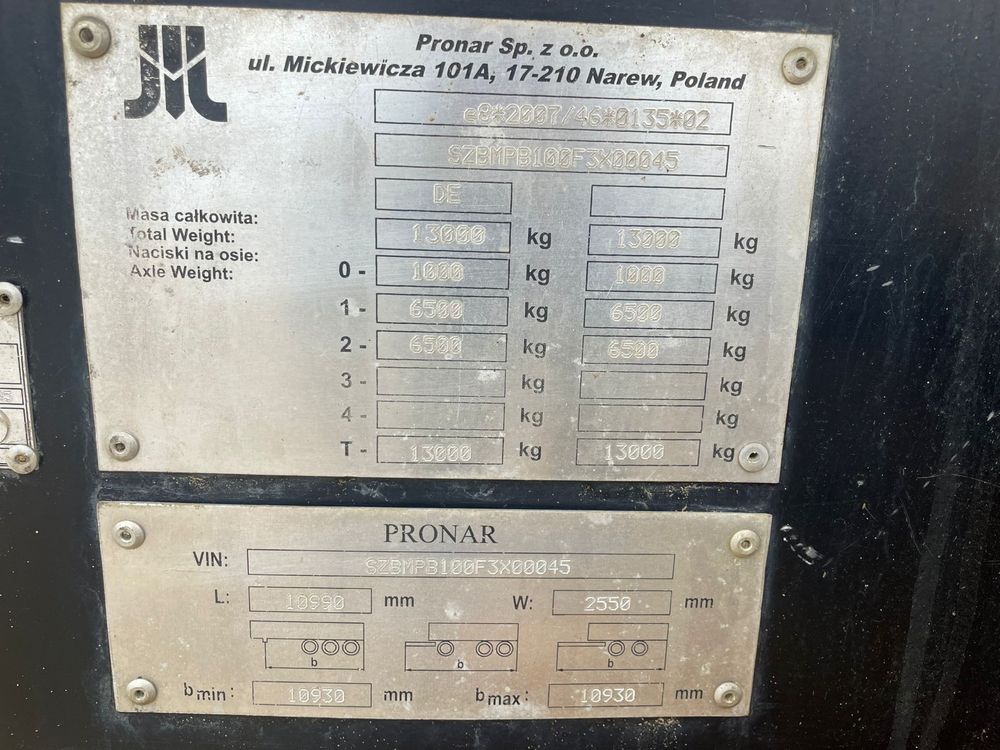 Przesiewacz bębnowy Pronar 18,47 doppstadt