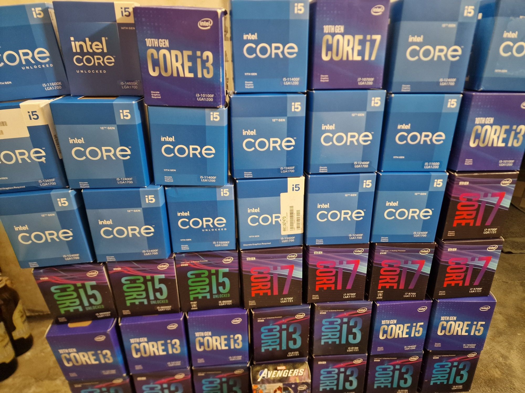 Procesor Intel i3 i5 i7 40szt