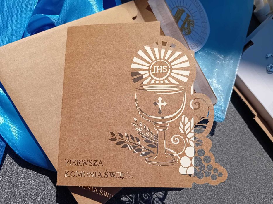 Ozdoby komunijne, 1 Komunia Święta, piękne dekoracje komunijne