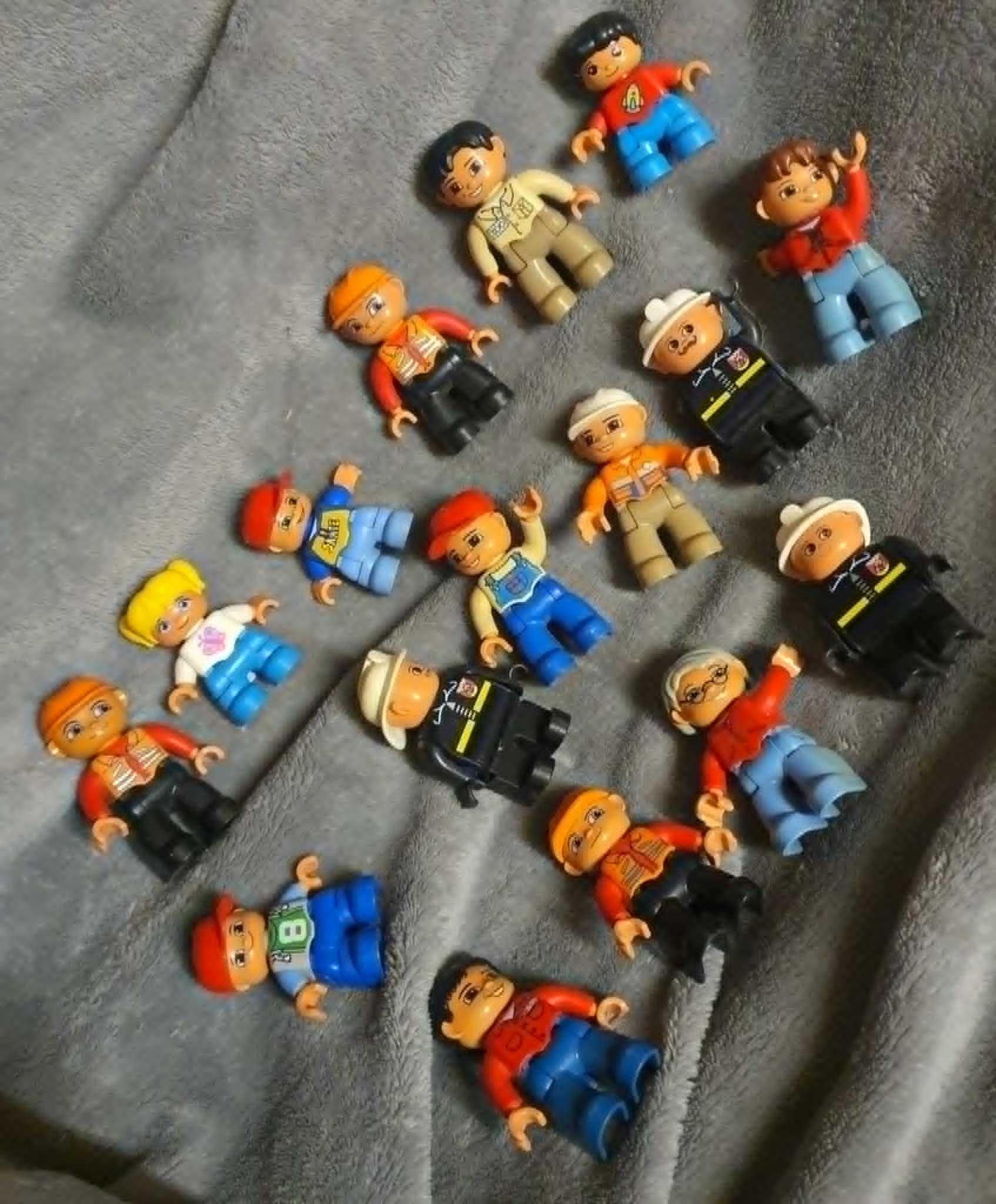 Duży zestaw Lego duplo, zoo, safari, zygzak, farma ok.500szt