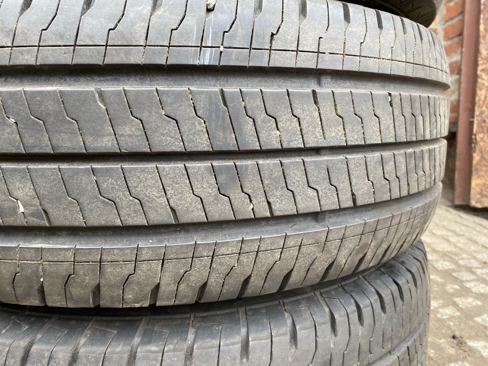 4 Koła Ford Transit 5x160 6,5Jx16x60 ET60 235/65R16C Continental 8mm