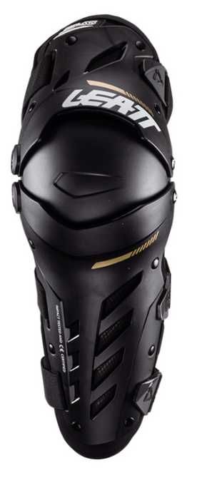 Leatt Nakolanniki Dual Axis 22 Black Ochraniacze Kolan Motocyklowe CE