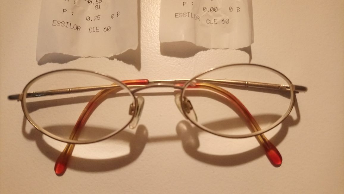 okulary od optyka +, Lewe 2,75 a prawe 2,25