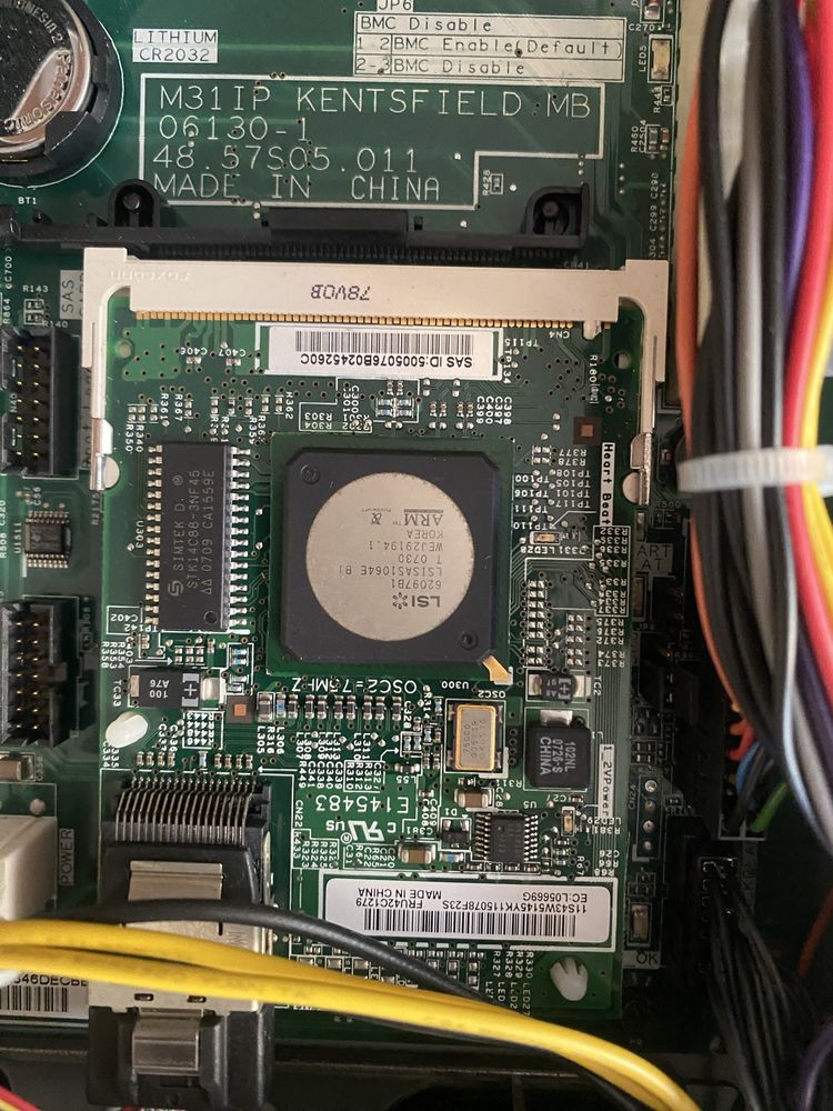 Сервер IBM x3250 (4364) з жорсткими дисками
