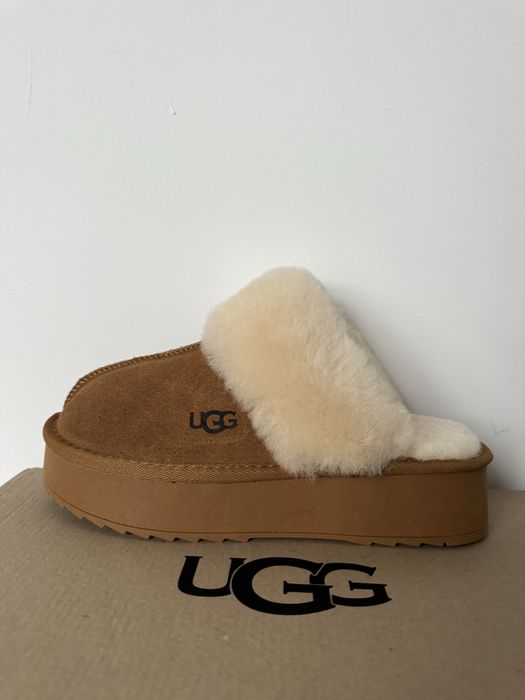 Капці тапочки ugg натуральна овчина замша коробка всі лого фото вживу