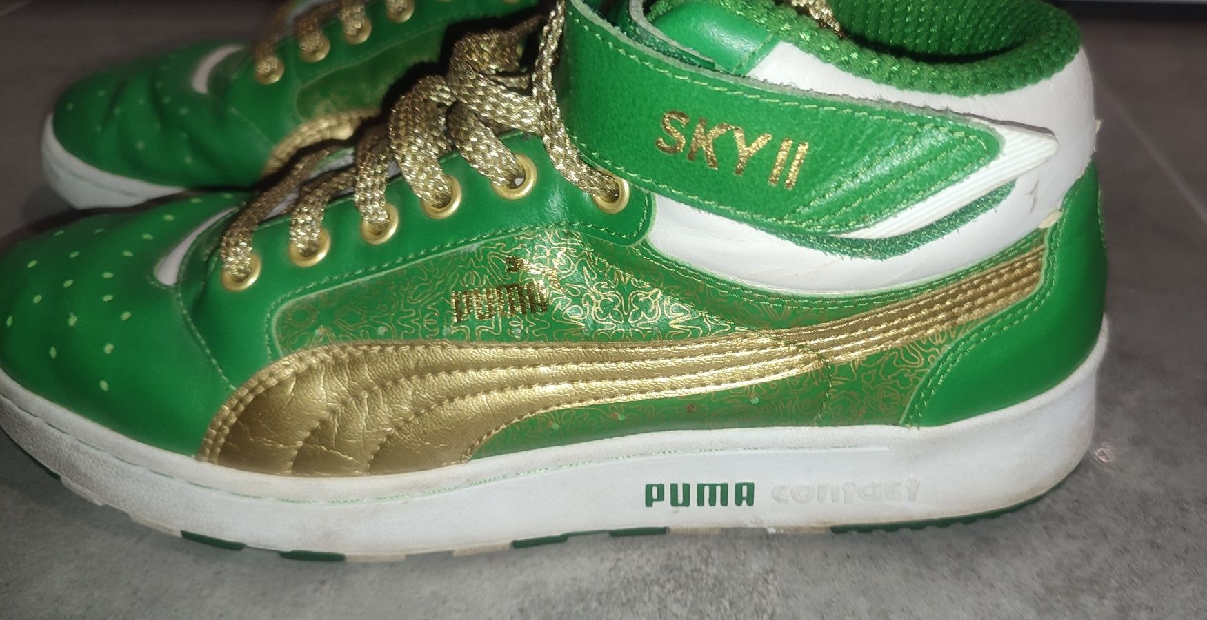 Buty Puma Sky II r. 42,5 / 27,5 cm sneakersy gold