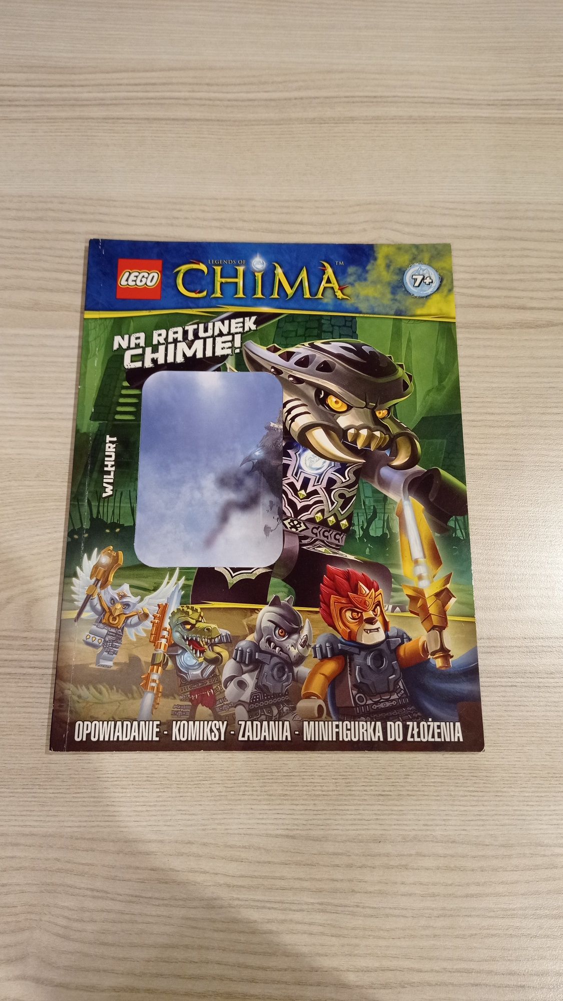 Super Książka LEGO Chima - opowiadanie komiksy zadania kolorowanki i