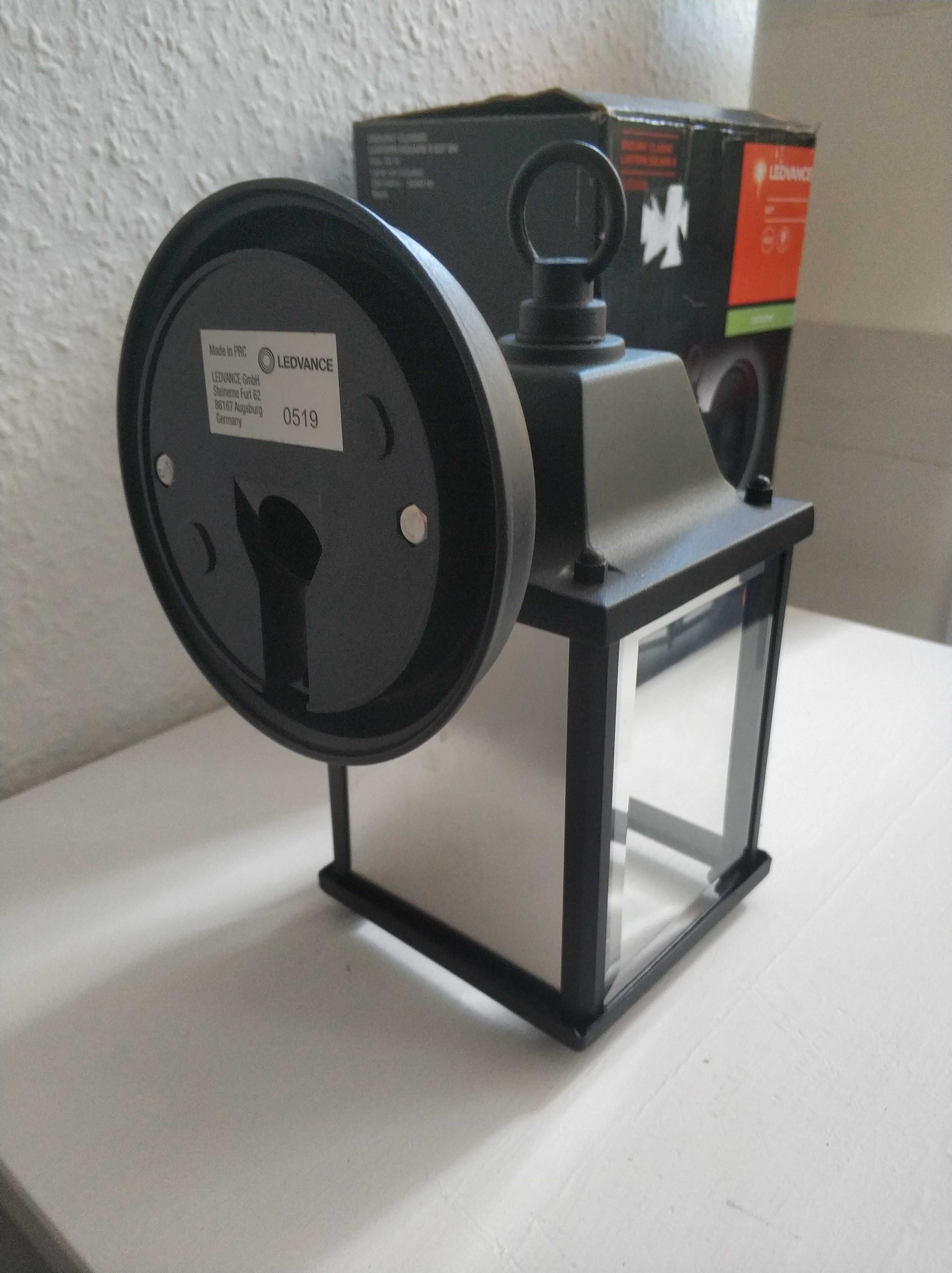 Lampa Elewacyjna Ścienna Kinkiet Ogrodowy Zewnętrzny Oprawa Latarnia