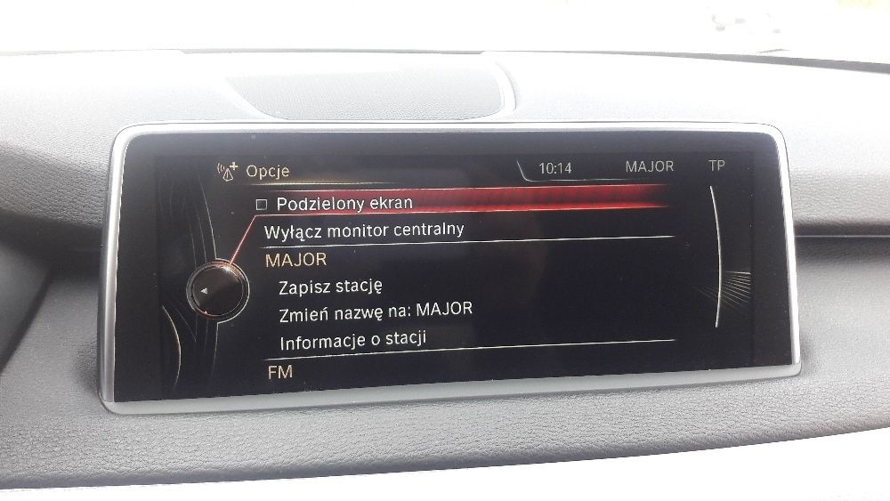 Nawigacja CIC CCC E60 E90 X5 X6 F01 F10 F20 F25 F30 Polskie menu Mapa