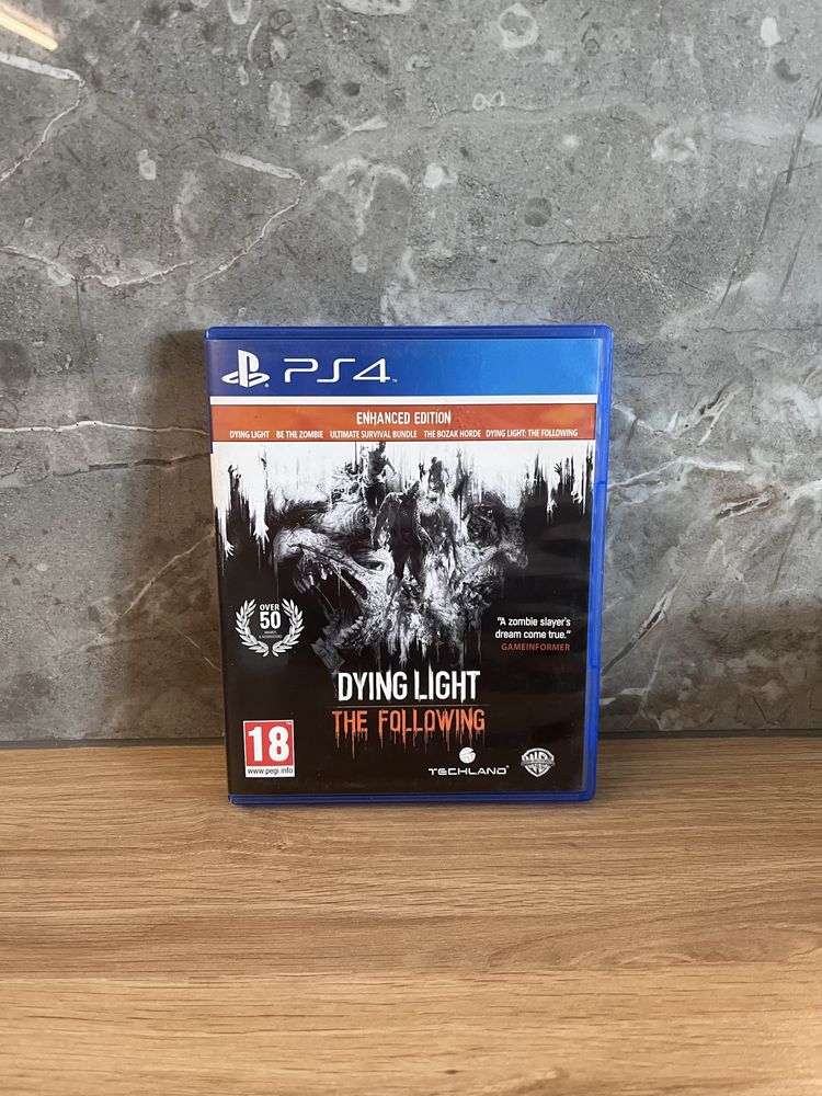 Dying light the following enhanced edition PS4