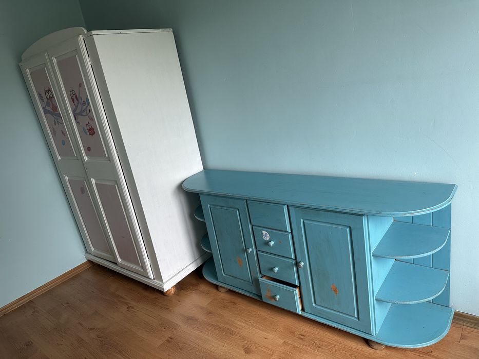 Komplet mebli sosnowych