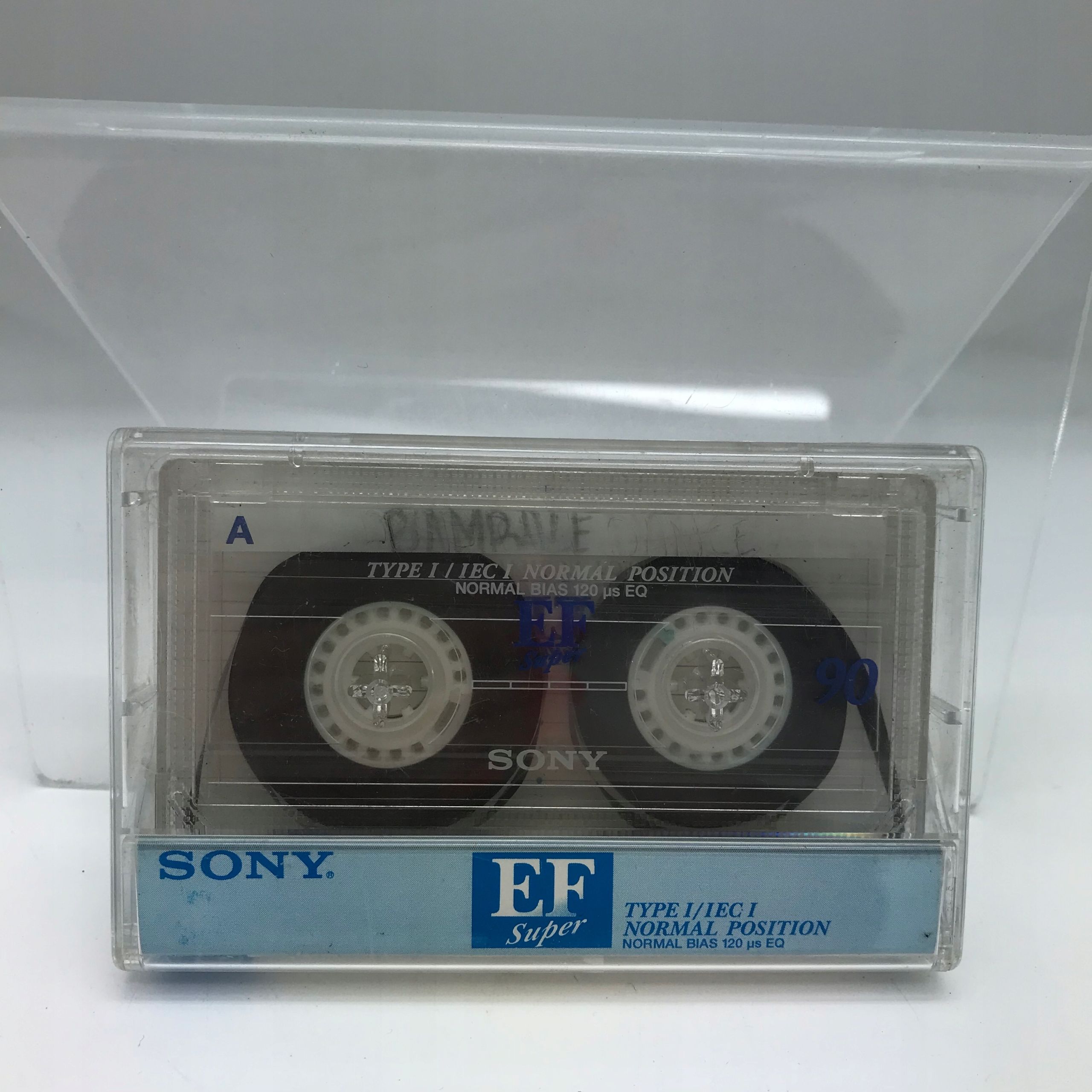 Kaseta - Kaseta magnetofonowa Sony Super Ef 90 I