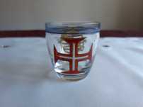 Copo policromado "Cruz e Esfera" (Portugal) 1929