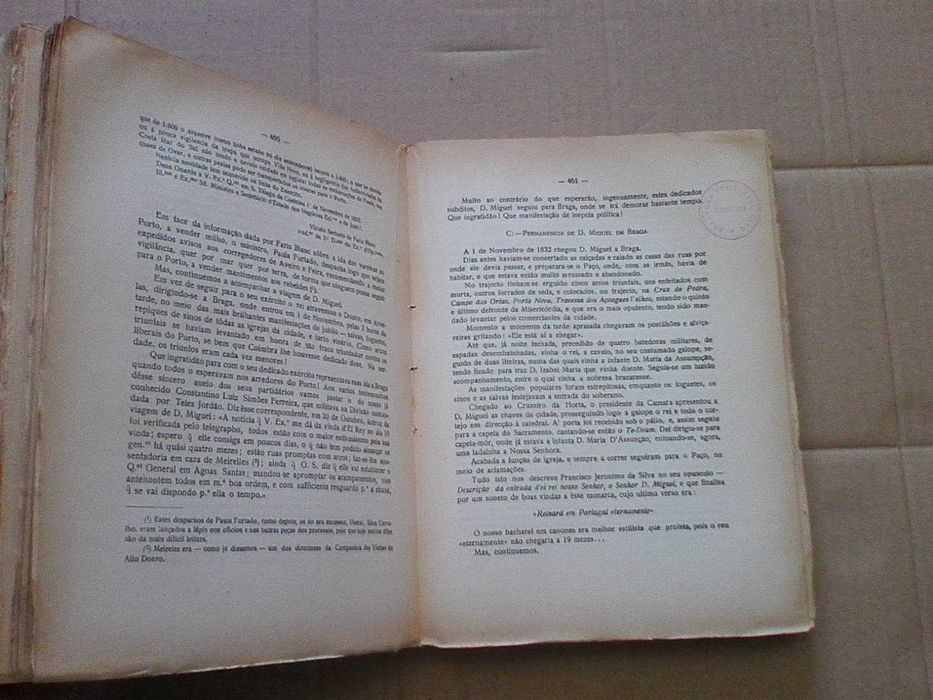 O Cêrco do Porto - Reinado de D. Miguel.