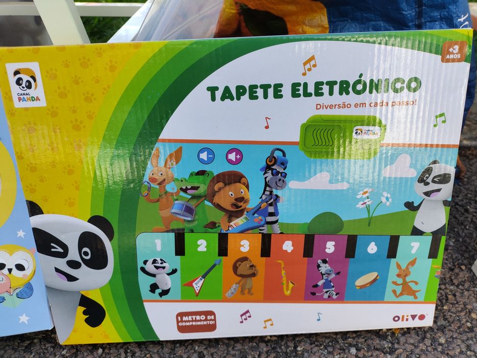 Tapete Elétrico Panda Novo