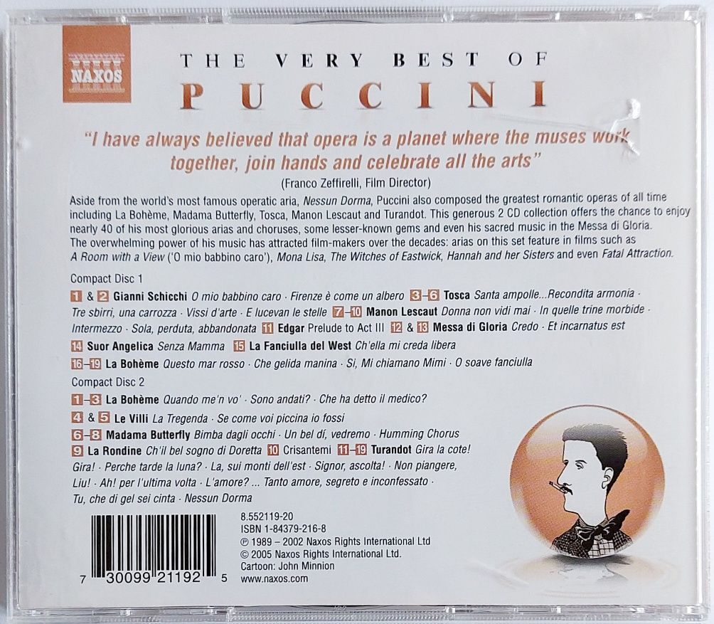 Puccini The Very Best 2CD 2005r