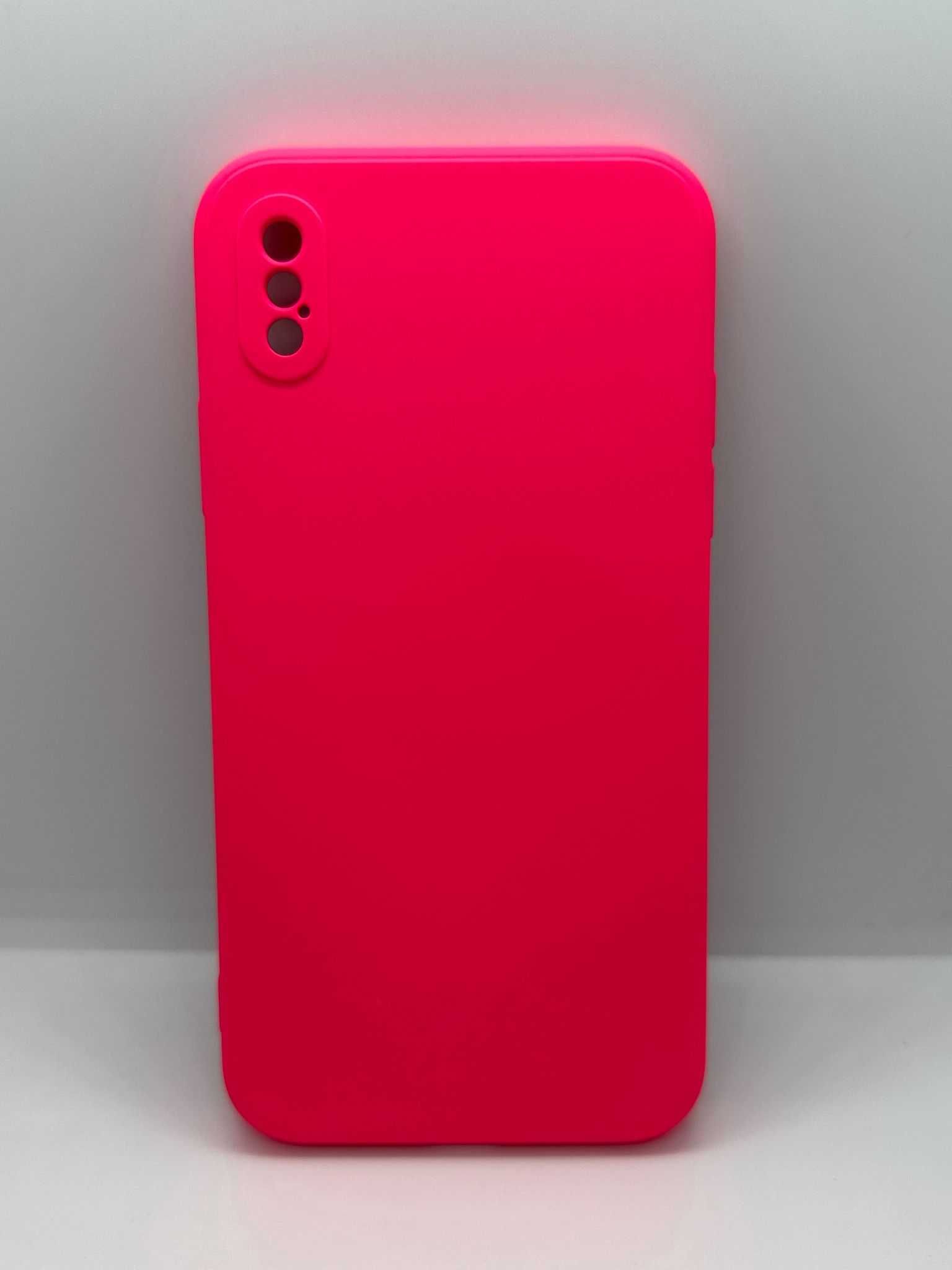 Obudowa do telefonu Etui Case Neonowy Róż Iphone X/XS kod 44