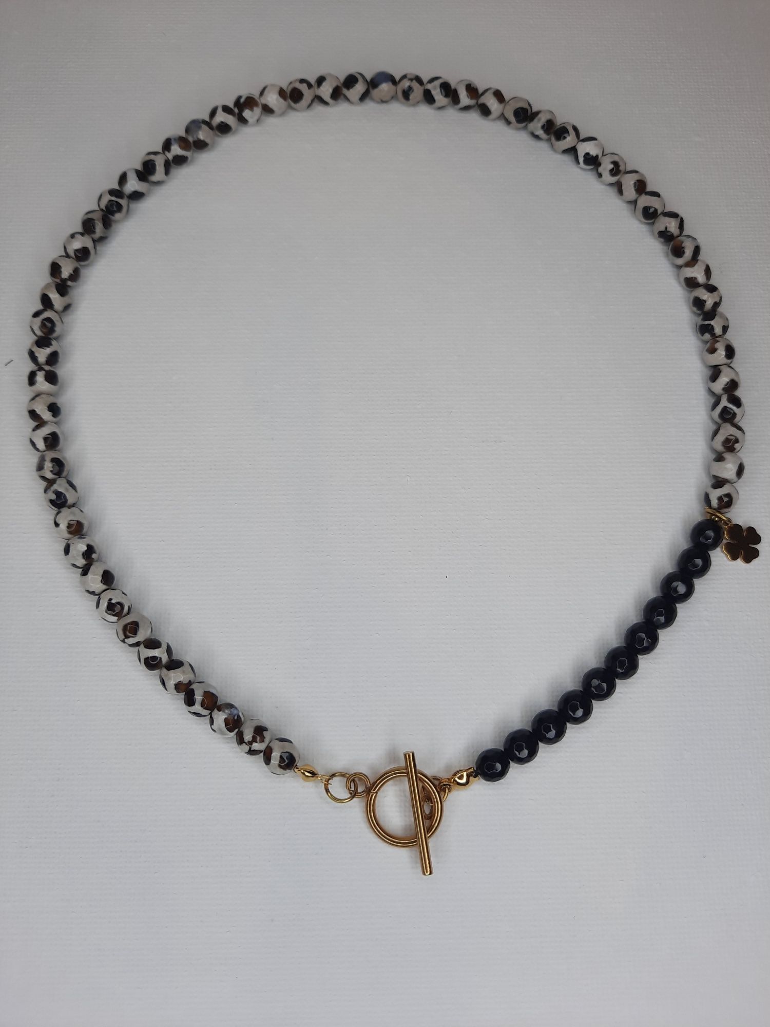 Naszyjnik Choker Onyx Agat