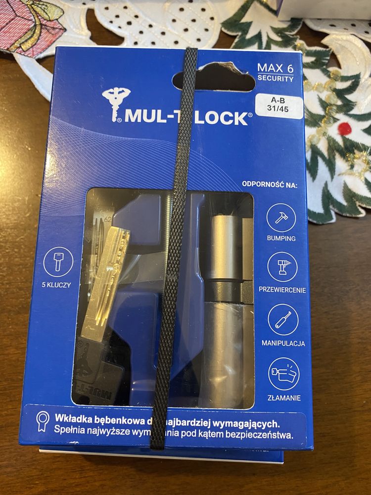 Wkladki Mul-t-lock antywlamaninowe NOWE