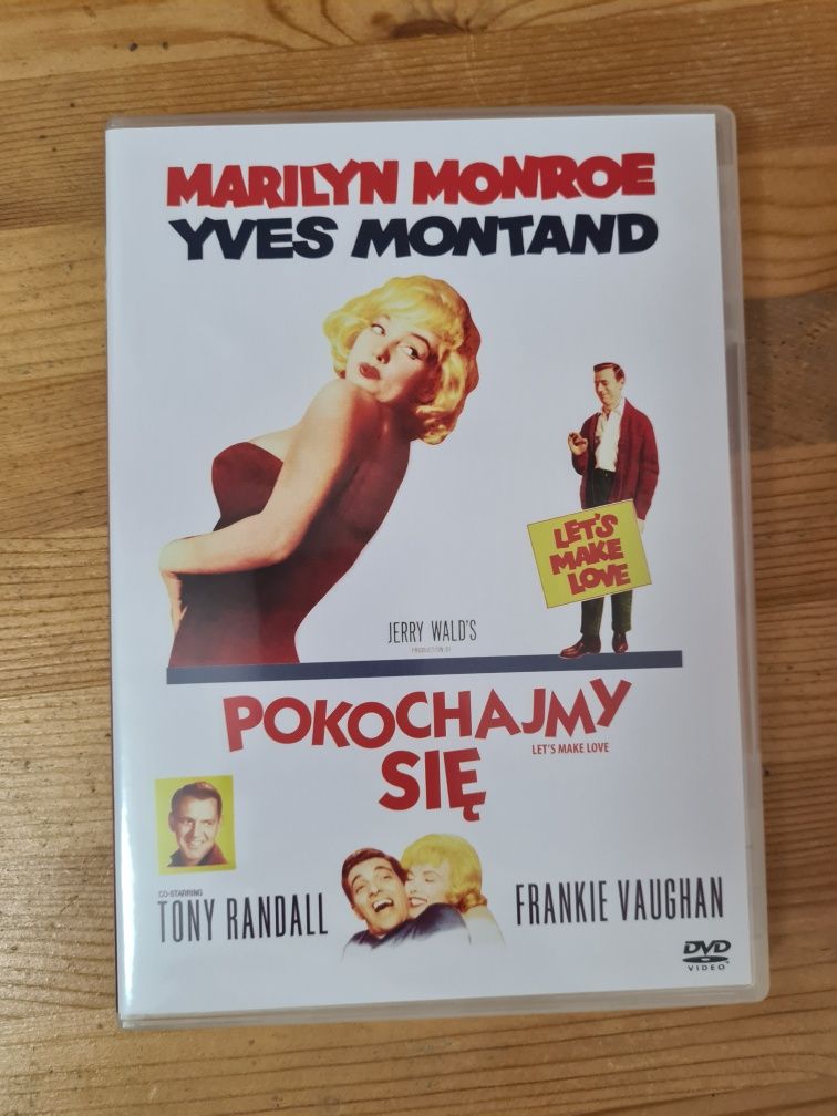 NOWA Pokochajmy się płyta film DVD Marilyn Monroe ~