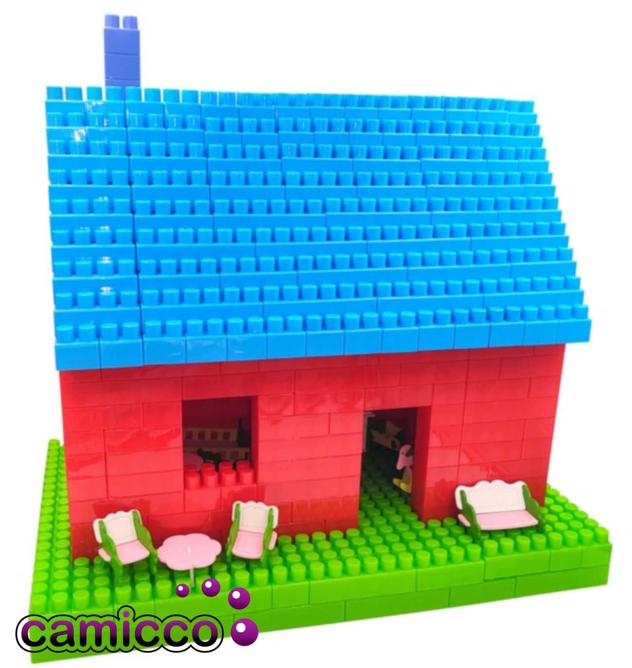 KLOCKI konstrukcyjne 300 el dla dzieci BUILDING BLOCKS PREMIUM POLSKIE