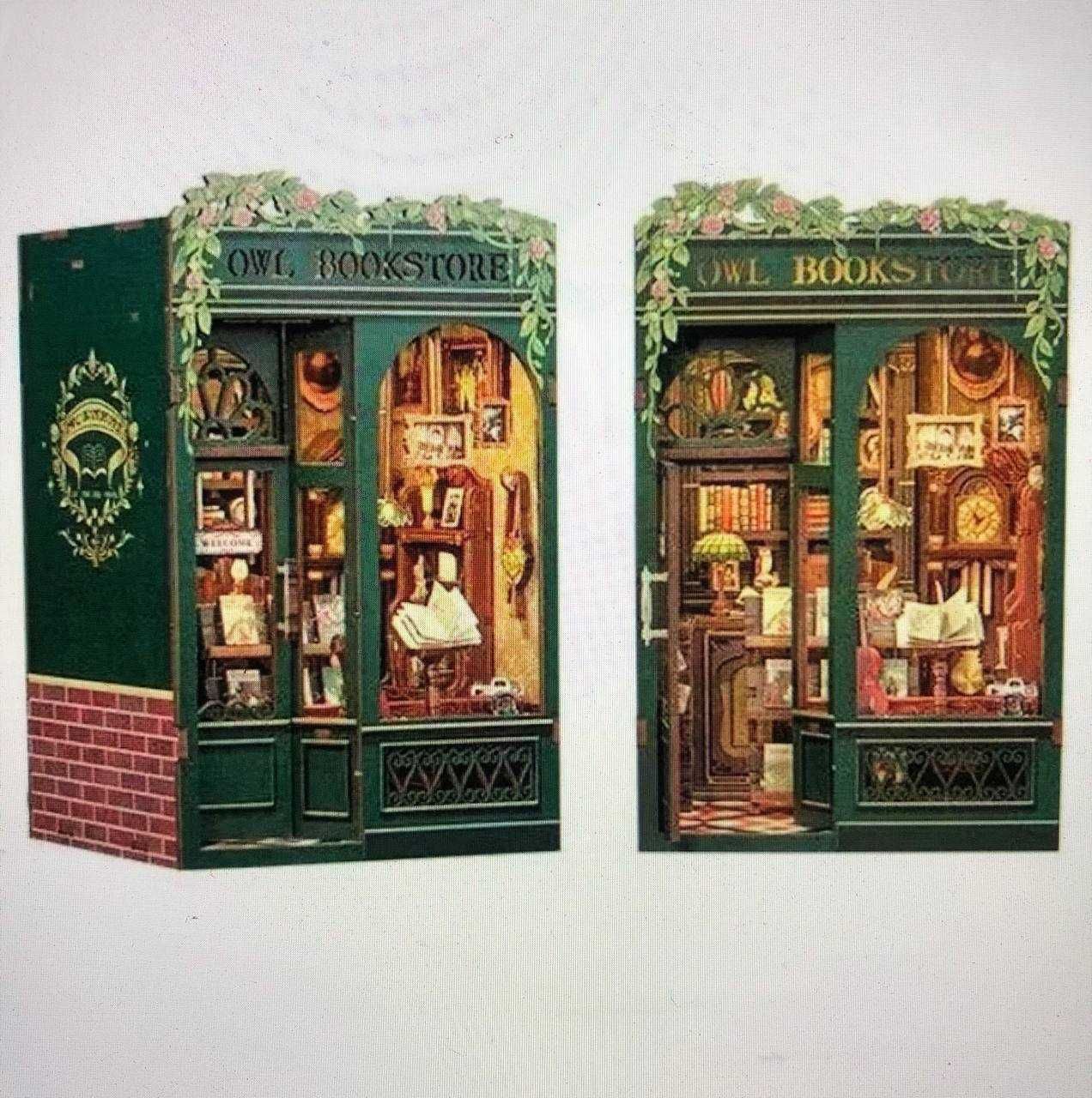 Книжковий куточок Букнук / Book Nook 3D-пазл від CuteBee