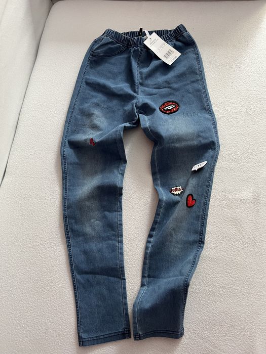 Calzedonia modne skinny spodnie jeans M NOWE