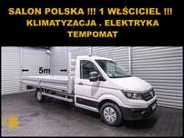 Volkswagen CRAFTER SKRZYNIA  SKRZYNIA 5m + Salon POLSKA + 1 Właściciel + Klimatyzacja + Tempomat !