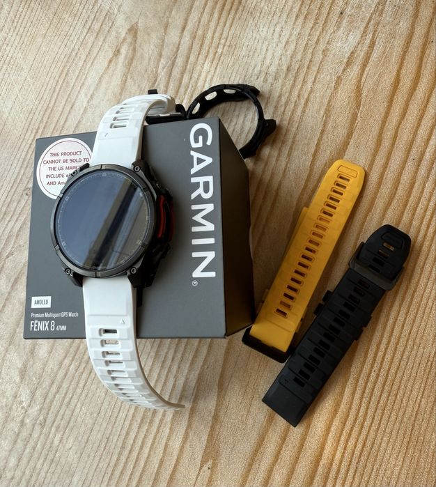 Гармін (Garmin) Фенікс (Fenix) 8 Amoled Premium Multisport Gps 47 mm