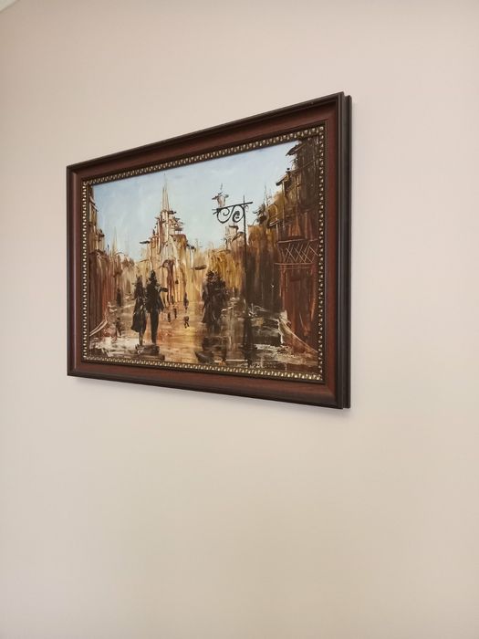 Картина масло в раме