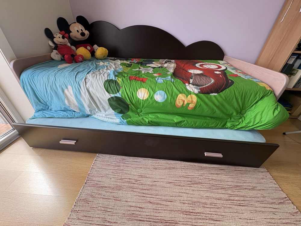 Quarto criança/solteiro com 2 colchões