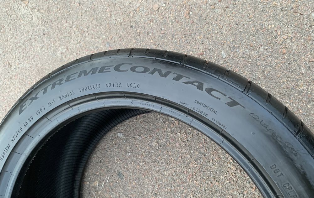 Шини Continental ExtremeContact 275/40 R20