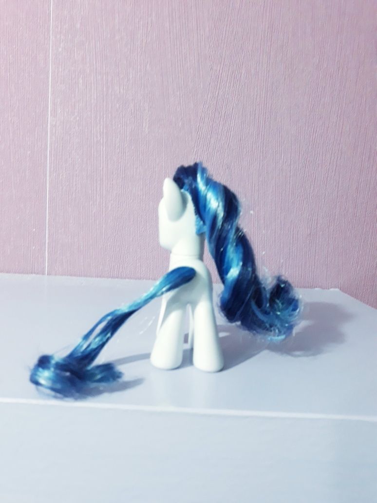 My Little Pony DJ Pon-3 Unikat G4 glitter cutie mark