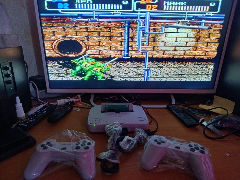 Приставка SEGA Mega Drive ONE !Цена за комплект с картриджами смотрите