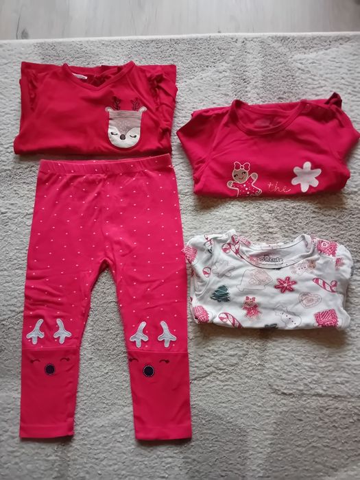 Body, bluzeczka, leginsy 92