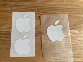 Наклейка Наклейки значок Епл Apple Оригінал (3 штуки)